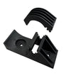 Heavy-Duty Mounting Bracket For Solar Pool Heater Panels With Round Headers