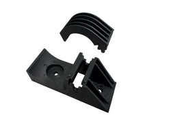 Heavy-Duty Mounting Bracket For Solar Pool Heater Panels With Round Headers