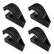 Heavy-Duty Mounting Bracket For Solar Pool Heater Panels With Round Headers