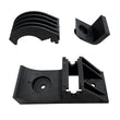 Heavy-Duty Mounting Bracket For Solar Pool Heater Panels With Round Headers