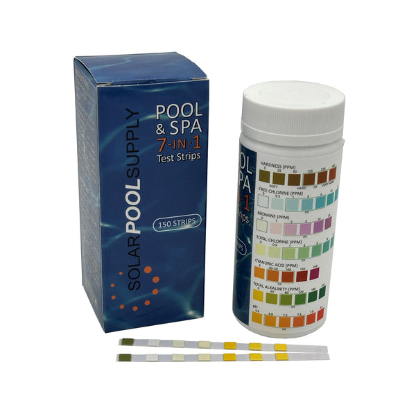 7X Pool Chemical Test Strips - Fast & Easy - Results In Seconds (150 Strips)