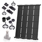 SwimJoy Industrial Grade DIY Solar Pool Heater Kit - Lifetime Ltd. Warranty - Strapless High-Wind Mounting - Maximum Freeze Resistance