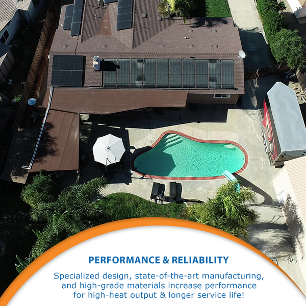 High Performance Solar Pool Heater Panel Replacements – Solar Pool Supply